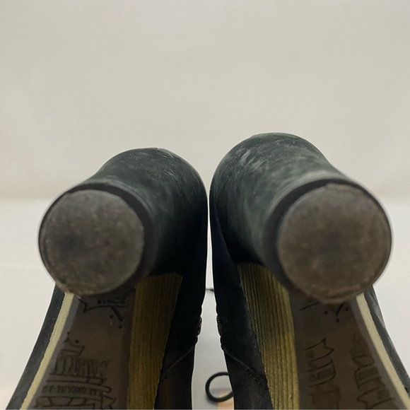 John Fluevog Angelou Open Toe Platform Bootie 7 | Avant-Garde Designer Shoe - Picture 13 of 17